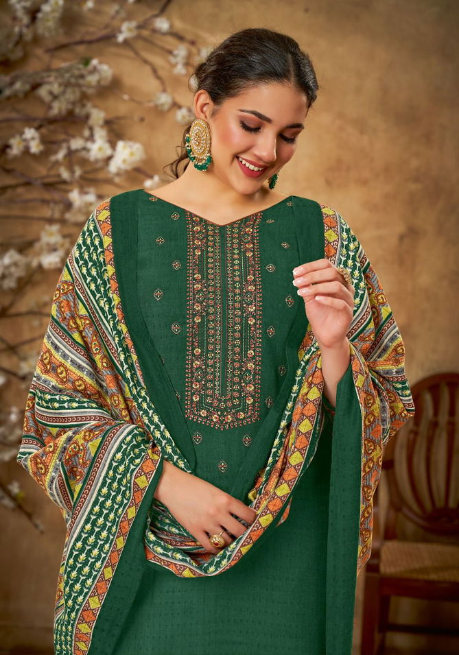 Balaji Noorani Winter Wear Pashmina Wholesale Dress Collection